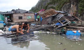 Tay trắng sau thảm họa kép