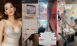 Chi Pu xếp hàng để xét nghiệm COVID-19 ở sân bay và chia sẻ điều ý nghĩa sau 1 tháng ở nhà