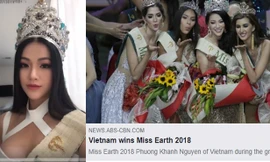 Báo chí quốc tế ca ngợi tân hoa hậu Miss Earth Phương Khánh
