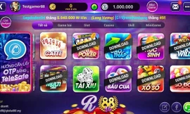 Giao diện của Gamvip.com (Ảnh chụp màn hình) 