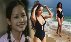 Bất ngờ với ảnh bikini của em út xóm trọ phim 'Phía trước là bầu trời'