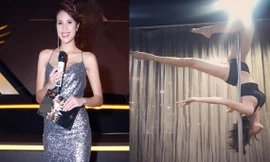 Siêu mẫu Phương Mai tung clip múa cột điêu luyện 'gây sốt'