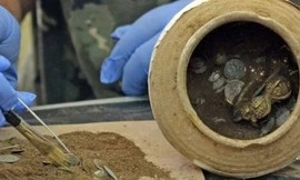 Kho báu được tìm thấy tại Pháo đài Kaliakra, Bulgaria