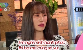 Cô gái lần đầu công khai là người dị tính với gia đình trong show hẹn hò gây xúc động