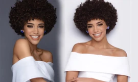 Cô gái 2X da màu có mái tóc 'mì gói' đăng quang Hoa hậu tuổi teen Mỹ