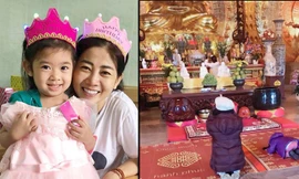 Xúc động con gái Mai Phương cầu nguyên cho mẹ mau khỏi bệnh