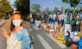 Showbiz 24/3: Võ Hoàng Yến lên tiếng về cảnh xếp hàng tiếp tế lương thực ở khu cách ly