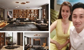 Trầm trồ với căn hộ mới đẹp như mơ mà MC Thành Trung dành tặng vợ con