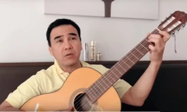 'Té ngửa' với clip đàn hát 'thách thức danh hài' của Quyền Linh