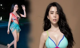 Huỳnh Vy nhận giải 'Hoa hậu có hình thể đẹp nhất' tại Miss Tourrism