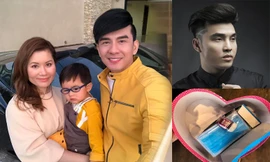 Valentine thời dịch: Ưng Hoàng Phúc tặng vợ khẩu trang, Ngô Thanh Vân 'tủi thân'