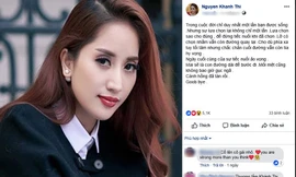 Khánh Thi liên tục đăng tải status buồn bã và muốn buông bỏ tình yêu?
