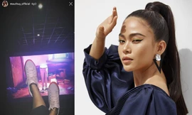 Showbiz 10/2: Mâu Thủy bị chỉ trích vì gác chân lên ghế trong rạp chiếu phim