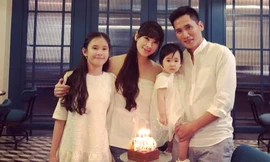 Lộ diện vợ và con gái xinh như hot girl của BTV Quốc Khánh