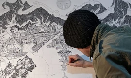 Sửng sốt với bộ tranh 14 ngày tự cách ly tại Bắc Kinh của họa sĩ người Anh 