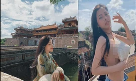 Cô gái khoe ngực trần ở Hội An tiếp tục bị ném đá vì hành động xin lỗi vô duyên