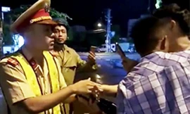 Trưởng CA TP Quy Nhơn: 'Húc cùi chỏ không đủ để CSGT té ngã'