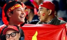 Sao Việt 'không thể kiềm chế hạnh phúc' khi U23 Việt Nam thắng lịch sử Thái Lan