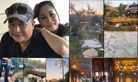 Choáng ngợp với gia trang rộng lớn và sang trọng của Hồng Vân - Lê Tuấn Anh