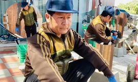 Bằng Kiều làm mộc, làm nông tại nhà ở Mỹ vì COVID-19