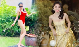 Thủy Tiên lại gây 'sốt' khi tung ảnh mặc áo tắm siêu gợi cảm