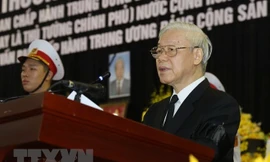 Toàn văn Lời điếu tại Lễ truy điệu nguyên Tổng bí thư Đỗ Mười