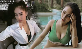 Ca nương Kiều Anh 'đốt mắt' người nhìn với ảnh bikini khoe ngực căng đầy