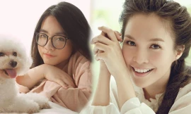 Nhan sắc và chiều cao đáng ngưỡng mộ ở tuổi 17 của con gái Hiền Thục 