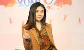 Vân Trang ‘kể xấu' ông xã lầm lì, khó gần trên sóng truyền hình