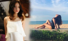 Con gái 13 tuổi xinh đẹp, cao như người mẫu của Thuỷ 'Hoa cỏ may'