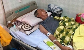 Hình ảnh cách đây vài ngày của nghệ sĩ Lê Bình.