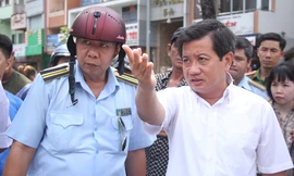 Ông Đoàn Ngọc Hải xuống đường dẹp vỉa hè, kiểm tra PCCC