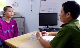 Hồ Thanh Minh Triết tại cơ quan điều tra 