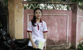 Nữ sinh bị cưa chân thi THPT, nuôi ước mơ vào ĐH Luật