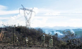 Đốt nương, rẫy dưới đường dây truyền tải điện có thể bị xử lý hình sự