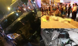 'Xe điên' đâm loạn xạ trên đường Láng, một nữ công nhân tử vong