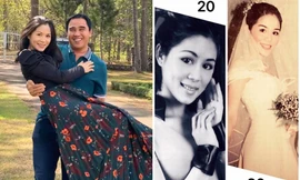 Ngưỡng mộ nhan sắc xinh đẹp như minh tinh của bà xã Quyền Linh thời trẻ
