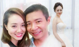 Bạn gái thử váy cưới, Công Lý sắp lấy vợ mới?