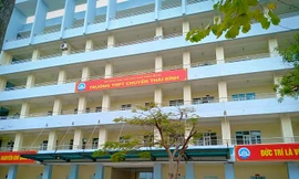 Trường chuyên Thái Bình, nơi xảy ra vụ việc