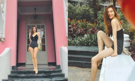 Hồ Ngọc Hà đốn tin người hâm mộ với ảnh khoe chân dài miên man