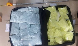 Tang vật bị thu giữ. Ảnh: Bảo Ngọc. 