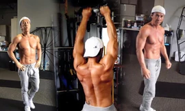 Phát sốt với thân hình cơ bắp của Chân Tử Đan ở tuổi U60