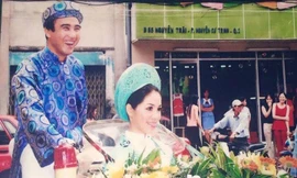 Ảnh cưới và lời nhắn nhủ vợ của MC Quyền Linh gây 'bão' mạng