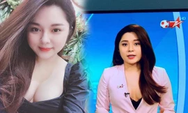 Tranh cãi việc nữ MC mặc hở quá đà trên sóng truyền hình trực tiếp