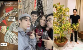 Sao Việt hạnh phúc đón Giao thừa bên gia đình