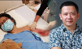 Xót xa con gái đạo diễn Đỗ Đức Thành phải mổ đi cánh tay 