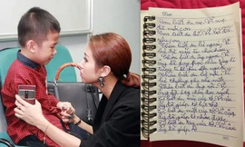 Bức thư xúc động của con trai Vân Hugo khiến nhiều cha mẹ thức tỉnh
