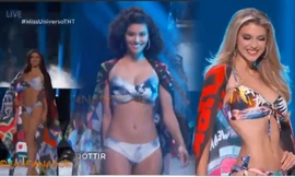 Phần thi bikini nóng bỏng của top 10 Miss Universe 2019