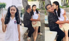 Con gái Quyền Linh xinh đẹp và sở hữu chiều cao khủng