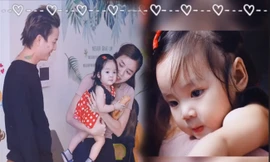 Vợ Hoài Lâm khoe con gái, nói gì khi bị cho coi chồng là cây ATM?